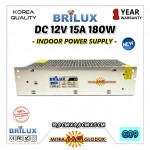 Power Supply Trafo Brilux DC 12V 15A | 180W (Super Quality)